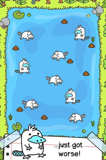Platypus evolution: Clicker - Android game screenshots.