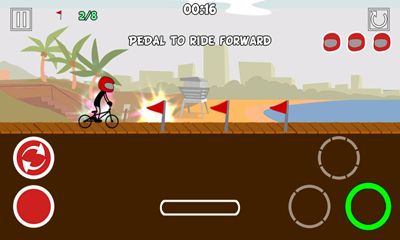 Gameplay of the Pocket BMX for Android phone or tablet.