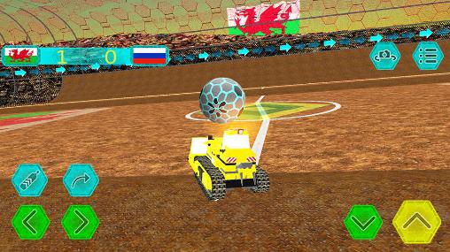 Pocket football - Android game screenshots.