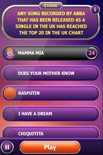 Pointless: Quiz with friends - Android game screenshots.