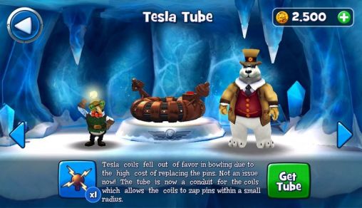 Polar bowler - Android game screenshots.