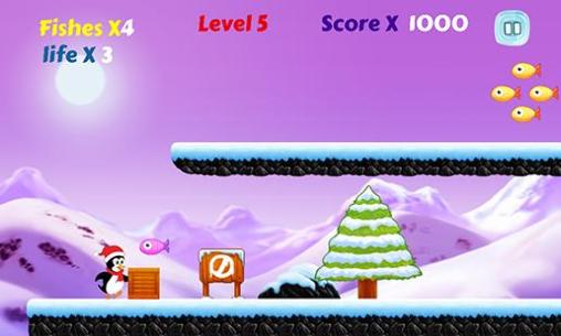 Polar penguin run - Android game screenshots.