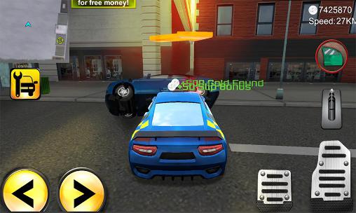 Police agent vs mafia driver - Android game screenshots.