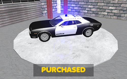 Police car racer 3D - Android game screenshots.