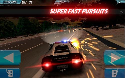 Police chase 3D - Android game screenshots.
