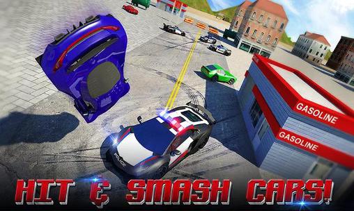 Police chase: Adventure sim 3D - Android game screenshots.