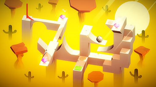 Poly and the marble maze - Android game screenshots.