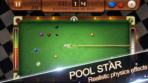 Pool star - Android game screenshots.