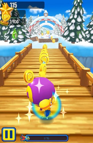 Pororo: Penguin run - Android game screenshots.