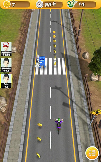 Postman runner - Android game screenshots.