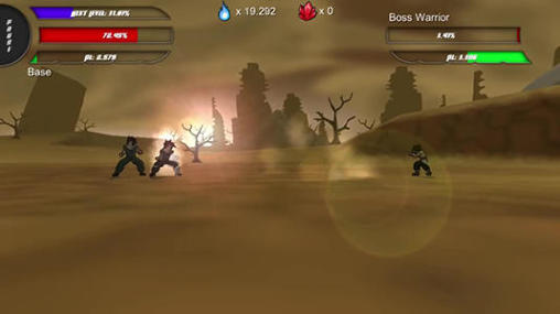 Power level warrior - Android game screenshots.