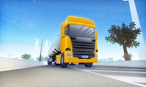 Premium truck simulator euro - Android game screenshots.