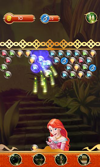 Princess bubble kingdom - Android game screenshots.
