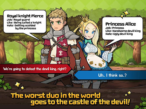 Princess quest - Android game screenshots.