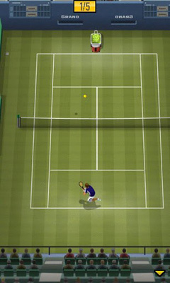 Gameplay of the Pro Tennis 2013 for Android phone or tablet.