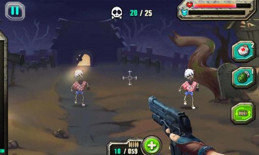 Proto zombie HD - Android game screenshots.