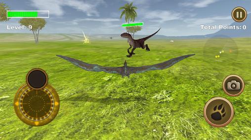 Pterodactyl survival: Simulator - Android game screenshots.
