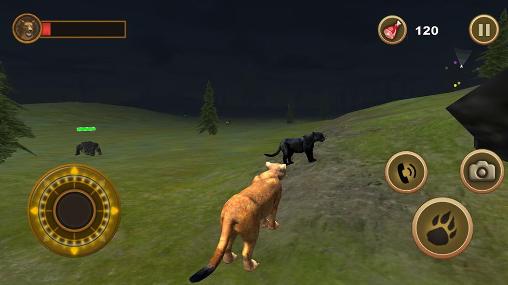 Puma survival: Simulator - Android game screenshots.