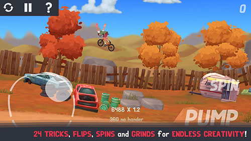 Gameplay of the Pumped BMX 3 for Android phone or tablet.