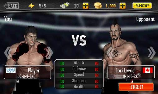Punch boxing - Android game screenshots.