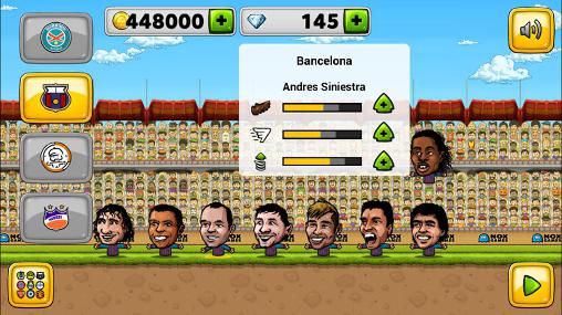 Puppet soccer champions 2015 - Android game screenshots.