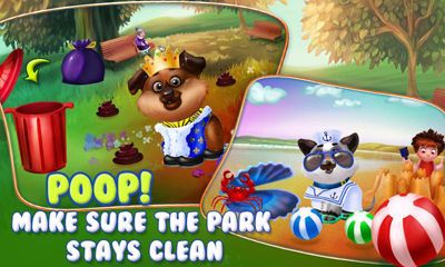 Gameplay of the Puppy Dog Dress Up & Care for Android phone or tablet.