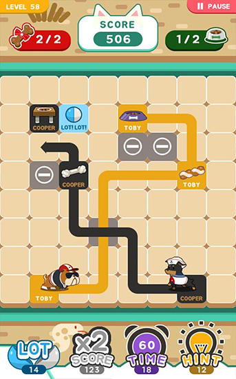 Puppy flow mania - Android game screenshots.