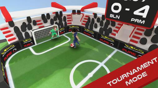 Pure soccer - Android game screenshots.