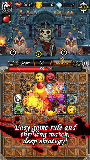 Puzzle breaker: Fantasy saga - Android game screenshots.