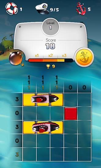 Puzzle fleet: Clash at sea - Android game screenshots.