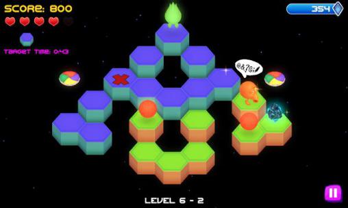 Q*bert: Rebooted - Android game screenshots.