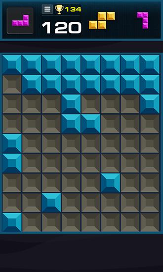 Quadris puzzle - Android game screenshots.