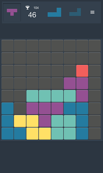Quadromino: No rush puzzle - Android game screenshots.