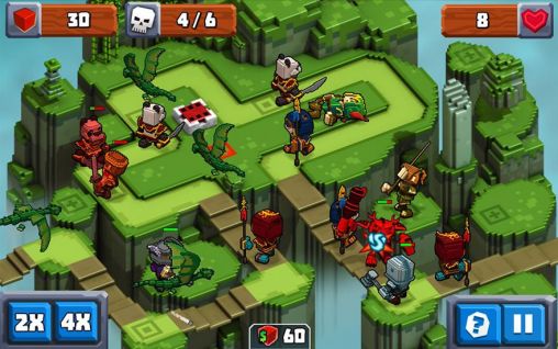 Qube kingdom - Android game screenshots.