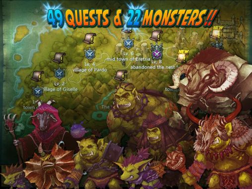 Quest defense: Tower defense - Android game screenshots.