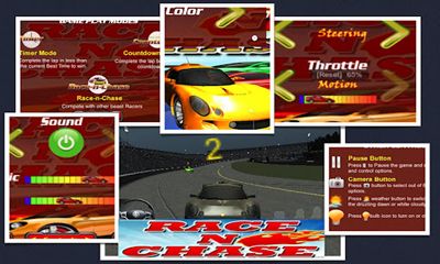 Race n Chase - 3D Car Racing - Android game screenshots.