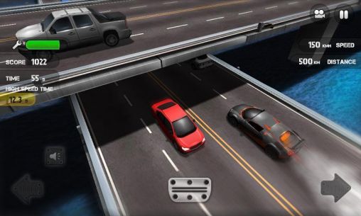 Race the traffic - Android game screenshots.