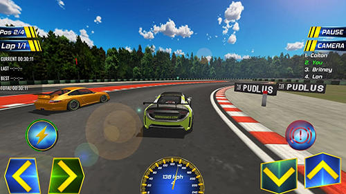 R.A.C.E.R. - Android game screenshots.