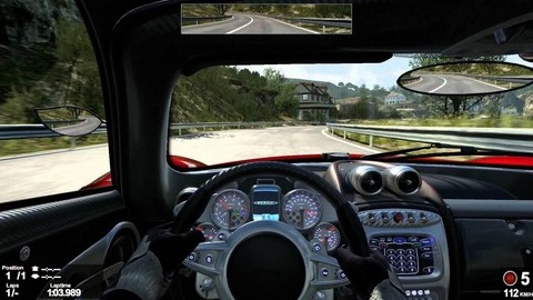 Racing car 3D - Android game screenshots.