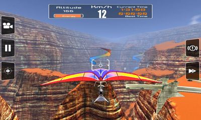 Gameplay of the Racing Glider for Android phone or tablet.