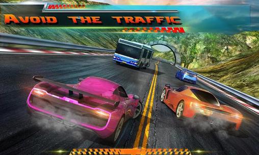 Racing in city 3D - Android game screenshots.