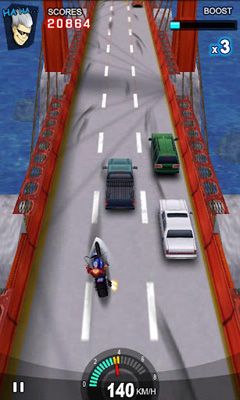 Racing Moto - Android game screenshots.