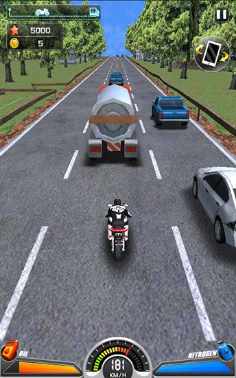 Racing moto by Smoote mobile - Android game screenshots.