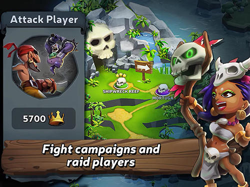 Raids of glory - Android game screenshots.