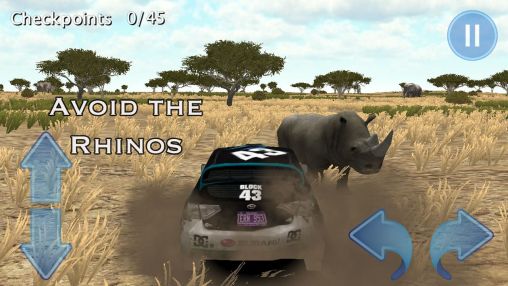 Rally race 3D: Africa 4x4 - Android game screenshots.