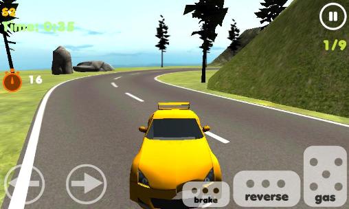 Rally racer 3D - Android game screenshots.