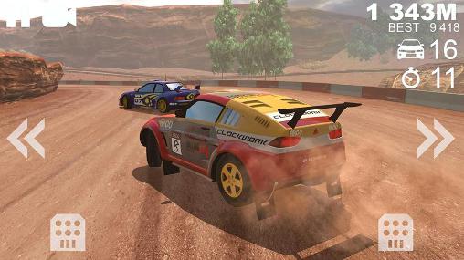 Rally racer: Unlocked - Android game screenshots.