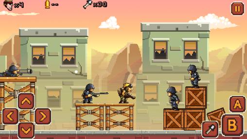 Rambo soldier - Android game screenshots.