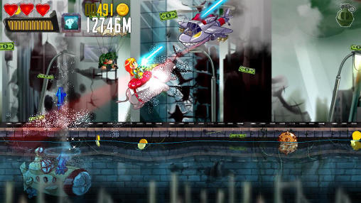 Ramboat: Hero shooting game - Android game screenshots.