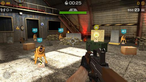Range shooter - Android game screenshots.